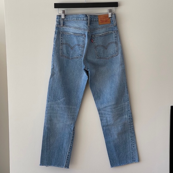 LEVI'S WEDGIE STRAIGHT JEAN in Rough Tide - Picture 4 of 7